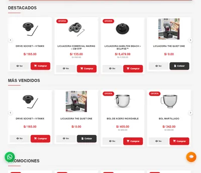Ejemplo de tienda virtual (e-commerce): Royaal